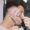 Beard Shaping & Styling Tool With Comb for Perfect line up & Edging For Men's Jaw Cheek/Neck Line, Symmetric/Curve/Step Cut Works with Any Beard Razor Electric Trimmers or Clippers (Clear-1pcs) view 1