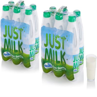 Semi Skimmed JUST MILK (12 Bottles)