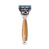 MHLE 5-Blade Razor, Olive Wood view 1