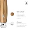 MHLE 5-Blade Razor, Olive Wood view 3