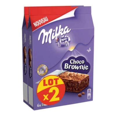 Milka Choco Brownie - Pack of 2, 180g