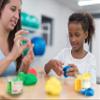 Large Tub Therapy Putty Soft Resistance Squeezable Non-Toxic, Hand Exercise, Colour Coded Yellow for Adults & Children - 500g (17oz) view 4
