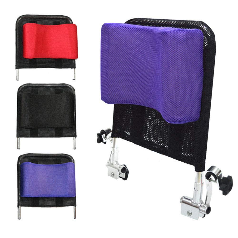 Adjustable Wheelchair Headrest Neck Support, Wheelchair Universal Accessories, for 16-20" Adults Travel,Purple