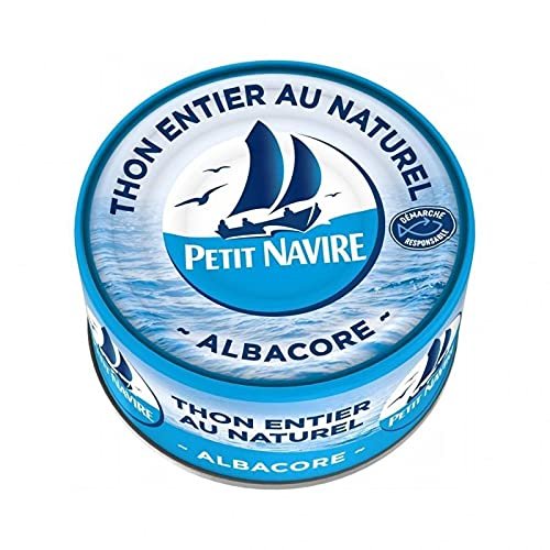 Petit Navire Thon Integer Au Naturel Albacore 140G (Set of 5)