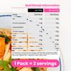 Barenaked Konjac Noodles | 6 x 380g Multipack | Low Calorie & Keto Friendly | Vegan & Gluten Free | Fat Free & Low Carb | 12 Servings view 2