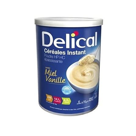 Delical Crales Instant Miel-Vanille 420g