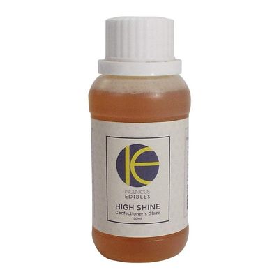 Ingenious Edibles High Shine Confectioners Glaze - Choose A Size 50ml