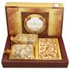 Ghasitaram Gifts Valentines Gift Valentines Day Chocolates for Girlfriend/Boyfriend/Husband and Wife Valentines Chocolate Hamper White Dryfruit Chocolate Bark Big with Chocolate Brittles and Nutties view 1