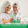 Waxing Pre- and Post-Treatment Set. Pre-Treatment Lotion with Aloe Vera and After-Treatment Milk with Aloe Vera view 2