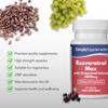 Resveratrol Capsules with Grapeseed Extract & Green Tea | Potent Formula with Vitamin C & Thiamin | Vegan & Vegetarian Friendly | 60 Capsules = 2 Months' Supply | Manufactured in The UK view 2