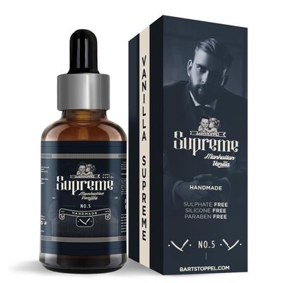 Beard Oil Vanilla | Hair Growth & Moisturiser | Bartstoppel Barber Company | Supreme Care for Men