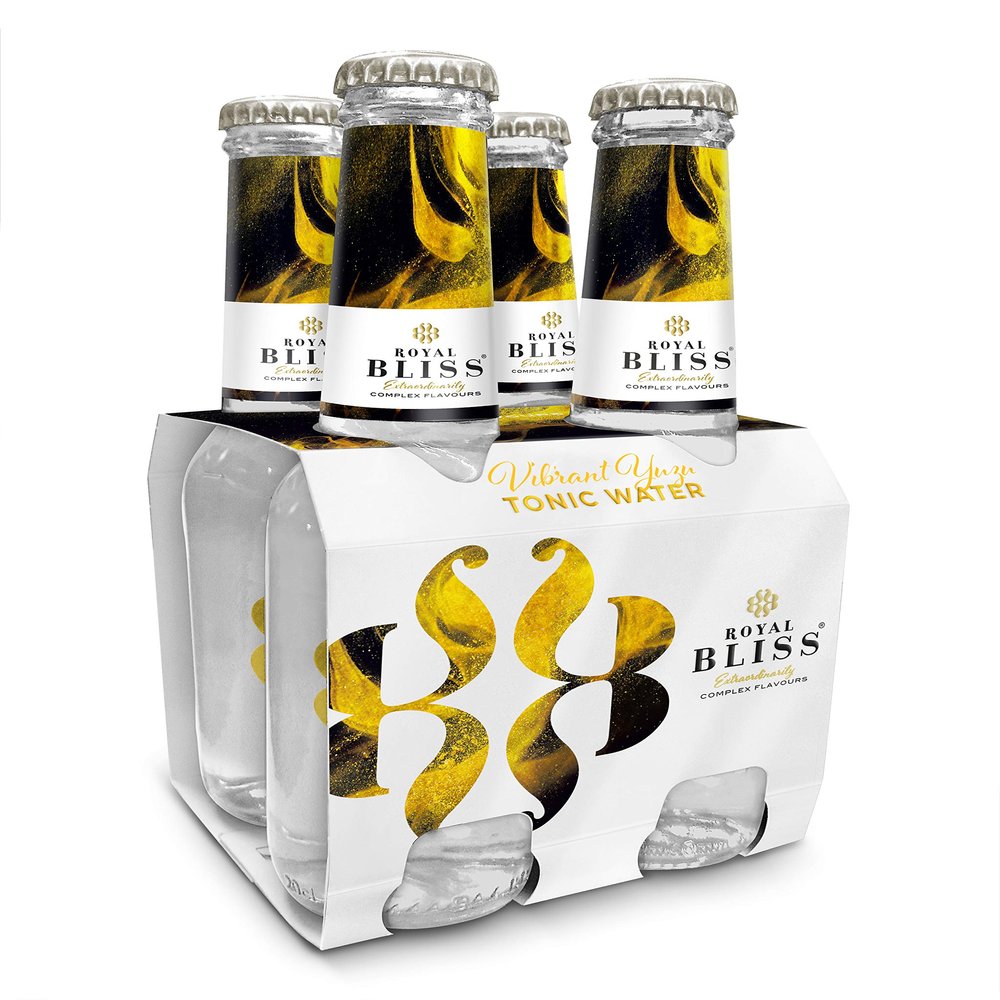Royal Bliss Signature Tonic Water 4x200ml Glass Bottle