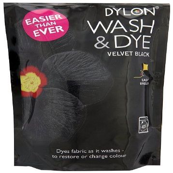 3xWash and Dye Velvet Black 350 g (Pack of 4)