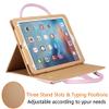 2018 New iPad 9.7 Case,Suney Fashion PU Leather Auto Wake/Up Hands-Free Stand Business Handbag Cover with Multi Typing Angle Full Body Protective Case for 2016 iPad Pro 9.7/2017 /2018 iPad 9.7 - Pink view 2