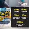 C4 Ripped Pre Workout Powder ICY Blue Raspberry 30 Servings | Zero Sugar Pre Workout with 150mg Caffeine, 500mg L Carnitine, 1600mg Beta Alanine, 200mg Green Coffee Bean Extract view 3