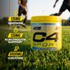 C4 Sport Pre Workout Powder ICY Blue Raspberry 30 Servings | Zero Sugar Pre Workout with Creatine Monohydrate 3.409g, Beta Alanine 1g, L Citrulline 0.55g, Caffeine 135g | Informed Sport Certified view 2