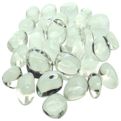 100g of AAA Grade Small Clear Quartz Tumblestones