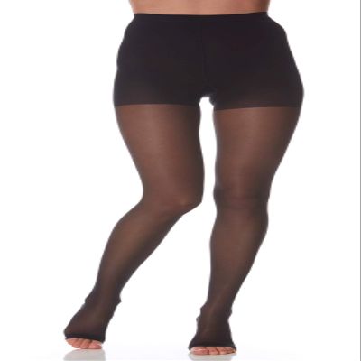 Scudotex Panty 70 Denier Open Toe Black Size 6 1 Unit