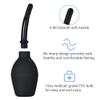 TopQuaFocus 10oz Silicone Enema Bulb Kit for Men Women Colon Cleaning Comfortable Coffee Enemas Shower Head 4.8' Tips (Black) view 2