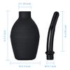 TopQuaFocus 10oz Silicone Enema Bulb Kit for Men Women Colon Cleaning Comfortable Coffee Enemas Shower Head 4.8' Tips (Black) view 3