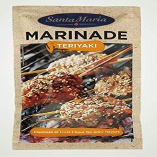 Santa Maria Asian Teriyaki Marinade for Meat, Chicken, Fish, Vegetables, 75g