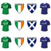 AK Giftshop Six 6 Nations Rugby Themed Precut Edible Cupcake Toppers Cake Decoration - Ireland V Scotland (48 Cake Toppers) view 2