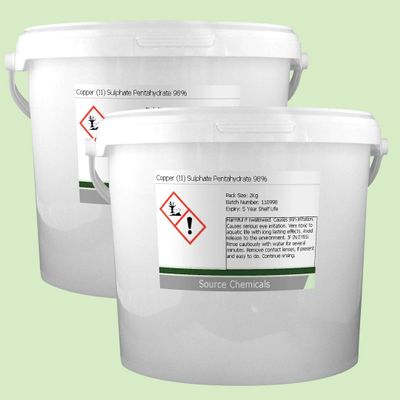 Copper (II) Sulphate Pentahydrate 98% 2 x 2Kg Including Delivery
