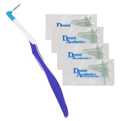 Brace Brush Orthodontic Interdental Toothbrush + Refills 0.6mm (1 Brush + 32 Refills)