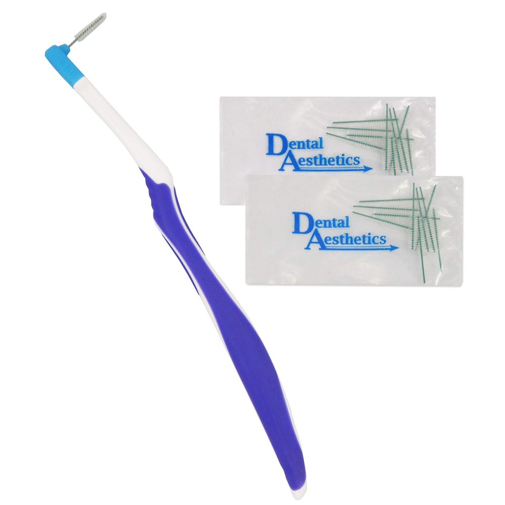 Brace Brush Orthodontic Interdental Toothbrush + Refills 0.6mm (1 Brush + 16 Refills)