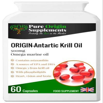 Origin-Antarctic Kill Oil 500mg (60 Capsules)