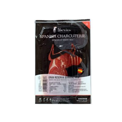 DIAYUBU Sliced 15 Month Cured JAMN Serrano Spanish HAM 100g L