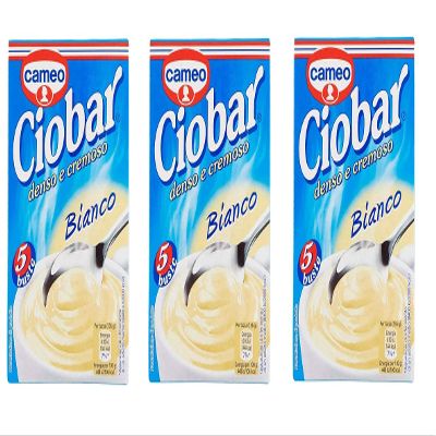 3X Cameo Ciobar hot istant White Chocolate 21g 5 Bag