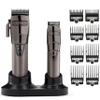 BaBylissPRO Cordless Super Motor Hair Clipper and Trimmer, Professional Mens Grooming Set, Precision Japanese Steel Blades, 6 Guides Cutting Grades 1-6, BAB8705U, Black view 1