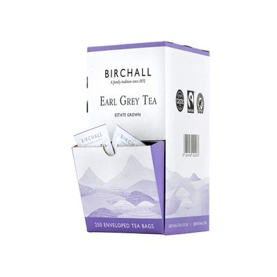 Birchall Enveloped Tea Bags 250 (Earl Grey, 1 Box)