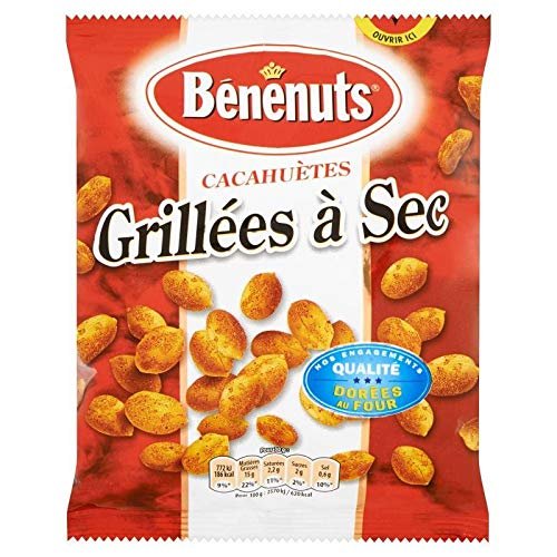 Bnnuts - Peanuts Dry Roasted in 200G - Lot of 4 - Price Per Lot - Fast Delivery