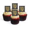 30th Birthday Dirty 30 Edible Cupcake Toppers - Wafer Cake Disc Decorations (Pack of 24) view 1