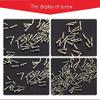 500 Pcs) Eyeglasses Screw Self Cut Screw for Eyeglasses Repair Screw Eyeglasses Tapping Screw by Dhoptical (2.0 * 1.4 * 5.6) view 2