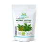 Herbal Magic's Organic Papaya Leaf Powder (Carica Papaya)-Green & Whole Leaves - Most Prized Herb in Ayurveda - Ideal for Smoothies, Baking, soups - Free from Fillers & Preservatives-100gms view 1