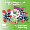 Chewy Vites Kids Multivitamin Advance, 60 Kids Vitamins Gummies, 11 Essential Nutrients, 2 Months Supply, Real Fruit Juice, Vegan, Age 3 +, Blueberry and Raspberry Flavour view 4