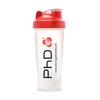 PhD Mix Ball Shaker 600 ml Capacity No Clumping Fitness Water Bottle view 1