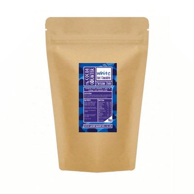 1kg White Hot Chocolate Flakes (Parisian Style)