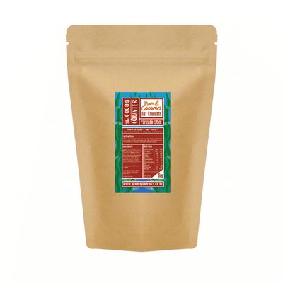 1kg Rum and Caramel Hot Chocolate Flakes (Parisian Style)