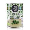 Free & Easy Organic Low-Salt Broccoli & Kale Soup 400g view 1
