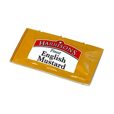 Harrisons English Mustard Sachets - 5g (Box 200)