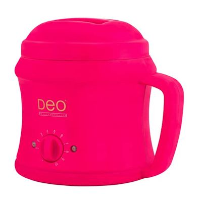 Deo 500cc Pink Fast Heat Professional Wax Electric Heater Warmer Pot - Waxing Leg Body for Beauty Therapist Salon College Student - 030417