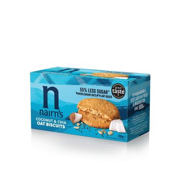 Nairn's Coconut & Chia Oat Biscuits 200g