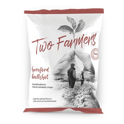 6 x Two Farmers Hereford Bullshot Crisps 40g