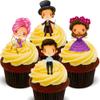 Made4You The Greatest Showman Edible Cupcake Toppers - Stand-up Wafer Cake Decorations (12 Pack) view 1