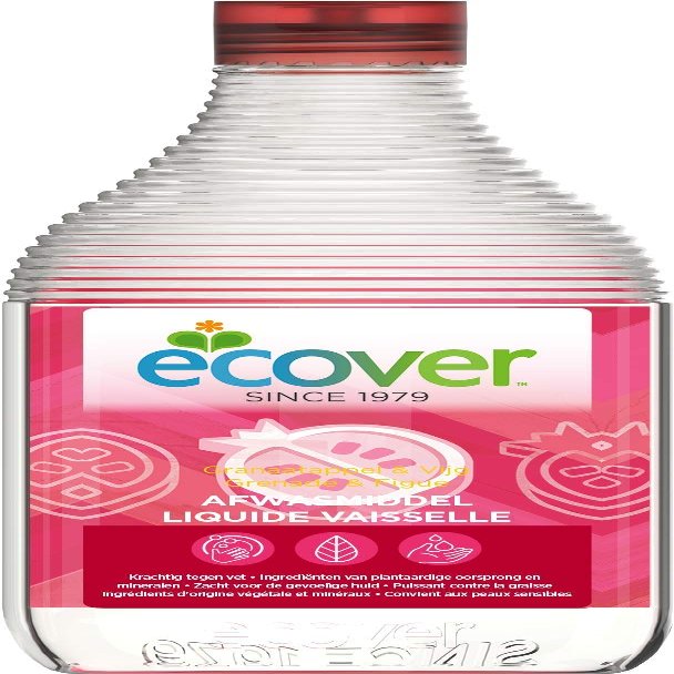 Ecover 4004123 Tableware Liquid Pomegranate and Fig