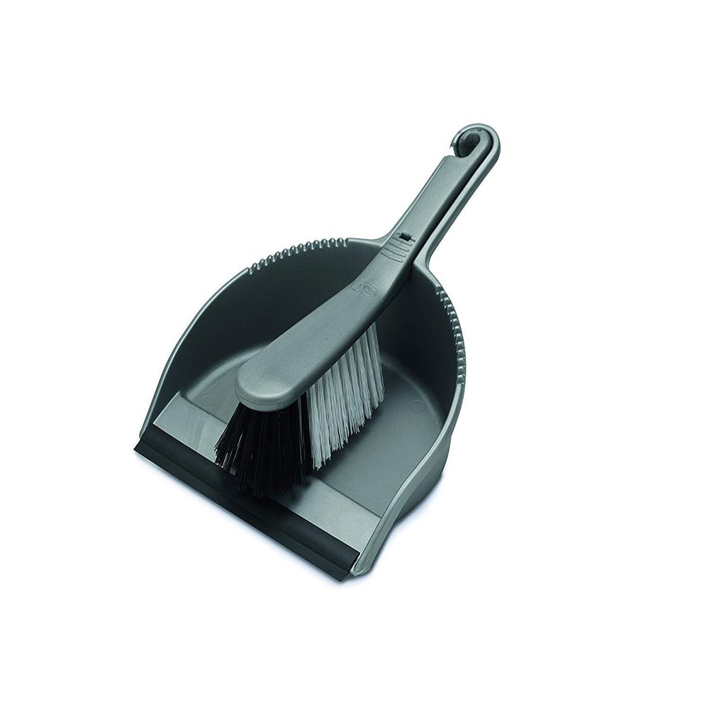 2 x Dustpan and Stiff Brush